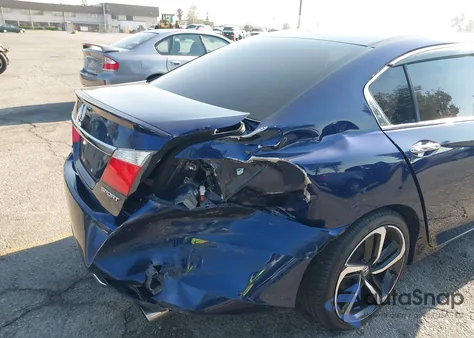 2015 Honda Accord Sport из США, поврежденный, VIN 1HGCR2F55FA253594